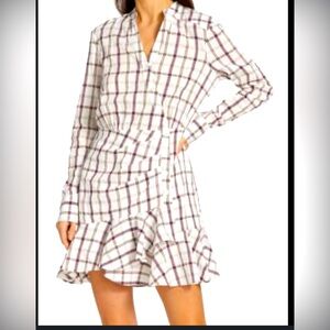 Veronica Beard darling plaid size medium dress